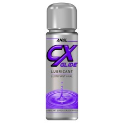 Lubrifiant anal à base d'eau 100 ML CX GLIDE -