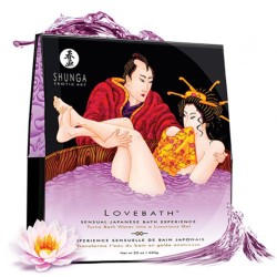 sels de bain lotus japonais shunga