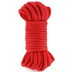 bondage : corde rouge shibari 10m
