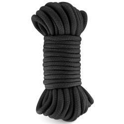 bondage : corde noire shibari 10m