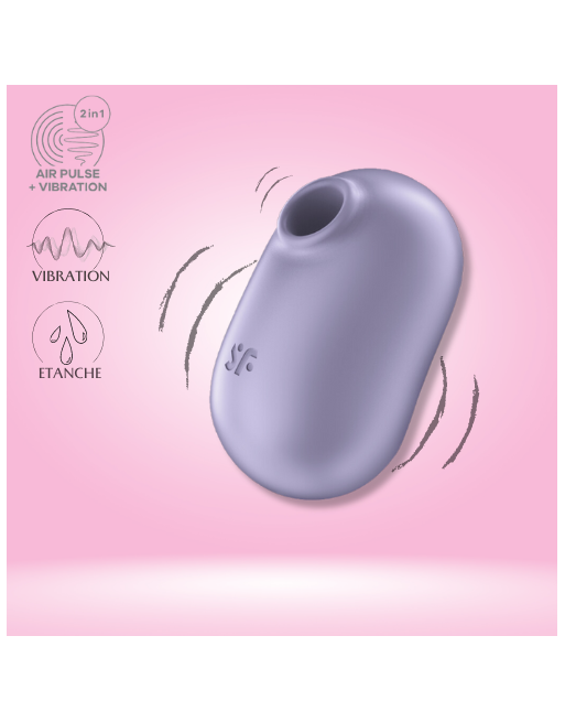 Stimulateur de clitoris violet Pro To Go 2 Satisfyer -