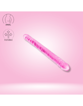 sextoys : double dong rose jelly 34cm