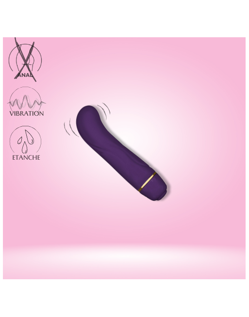 mini vibromasseur spécial point g violet