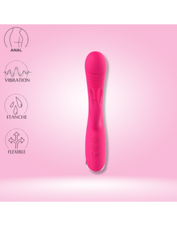 sex toys vibromasseur triple stimulation rose