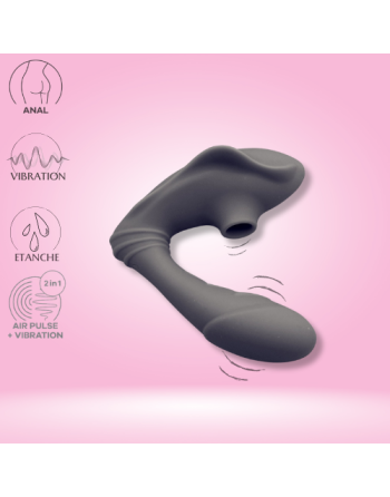 sextoys 2 en 1 vibromasseur stimulateur clitoridien de plaisir