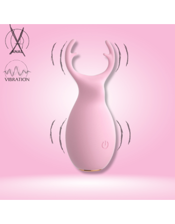 stimulateur clitoridien design cerf avec 10 modes de vibrations