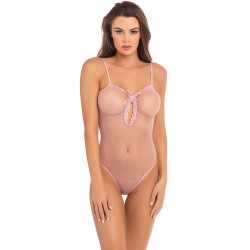 body résille rose extensible sexy.